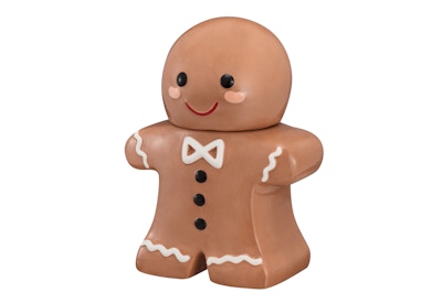 Holiday Time Gingerbread Treat Jar