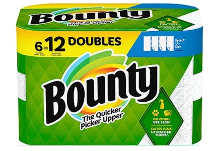2 Bounty Paper Towels