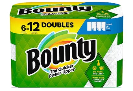 2 Bounty Paper Towels