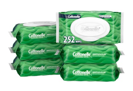 Cottonelle Wipes 6-Pack