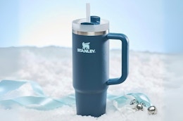Stanley 30-Ounce Quencher Tumbler, Just $21 for Amazon Prime Day card image
