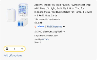 Fly Trap Discount