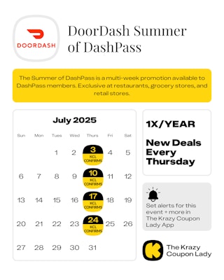 doordash summer dashpass
