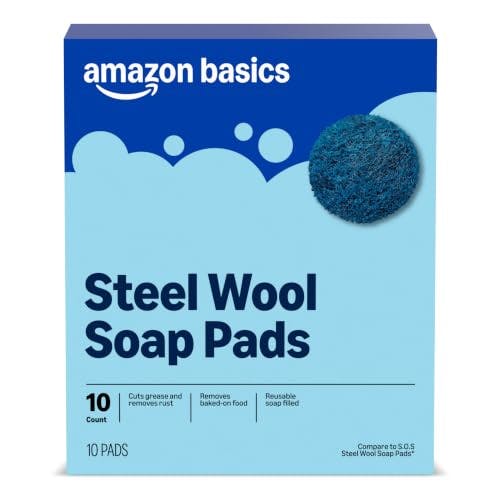 Amazon Basics Steel Wool Soap Pads