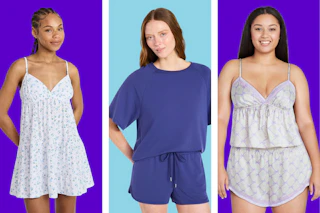 2 women's sleepwear styles
