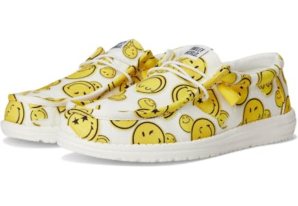 Hey Dude Men’s Smiley Shoes