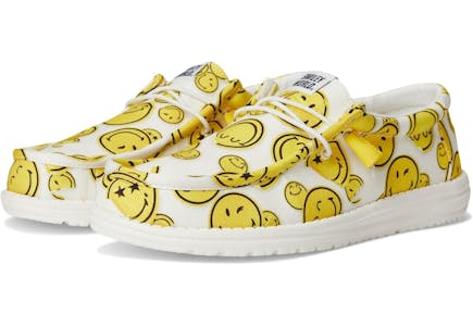 Hey Dude Men’s Smiley Shoes