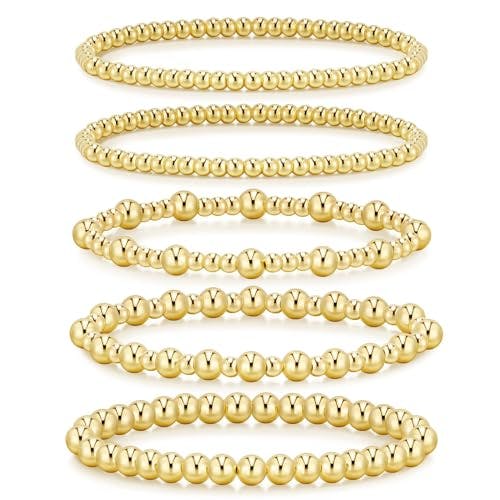 Gold Bracelet Set