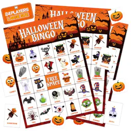Halloween Bingo Game Cards