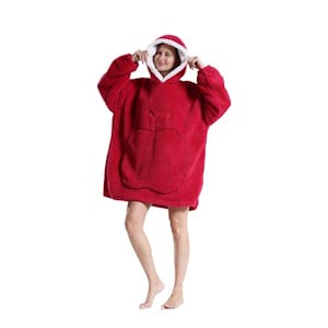 Adult Wearable Blanket Hoodie