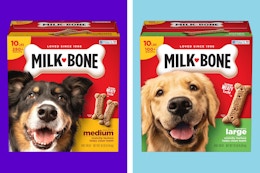 boxes of milk-bone dog treats
