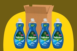 Palmolive Ultra Dishwashing Liquid Dish Soap, Oxy Power Degreaser - 32.5 Fl Oz (Pack of 4)