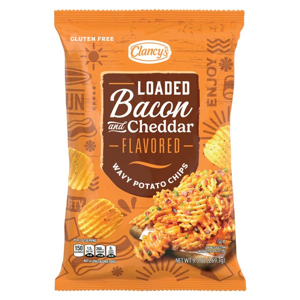 Clancy's Loaded Bacon & Cheddar Chips