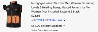 heated vest