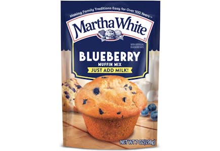 2 Martha White Muffin Mixes