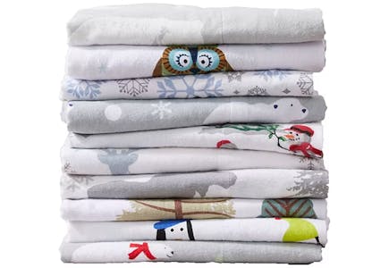 Linery Cotton Flannel Sheet Set