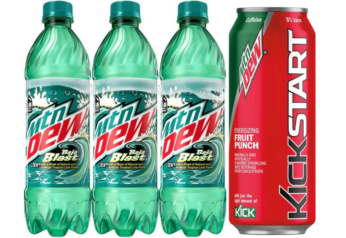 4 MTN Dew Items