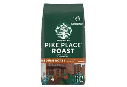 2 Starbucks Ground Coffee Bags