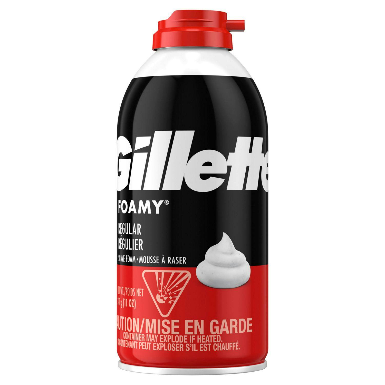 2 Gillette Foamy Shaving Foams