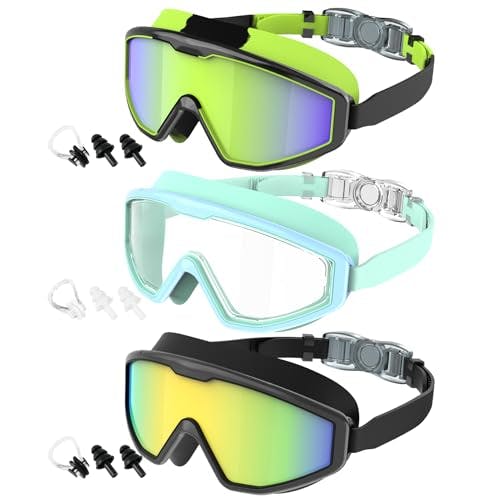 Kids Swim Goggles 3-Pack