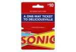 Sonic $10 Gift Card