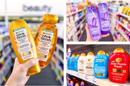 Can't-Miss Deals on Shampoo: $1 Garnier, $2 L'Oreal, $2 OGX, and More card image