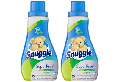 2 Snuggle Fabric Softeners
