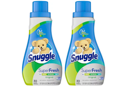 2 Snuggle Laundry Products