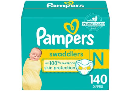 2 Pampers Diapers