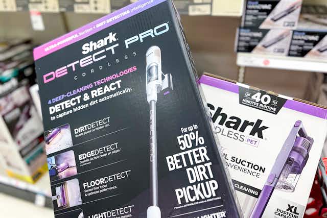 Shark Pet Cordless Vacuum, Only $142.99 at Target (Reg. $260) card image