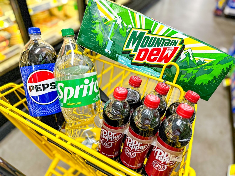 dollar general sprite, pepsi, mountain dew, dr pepper
