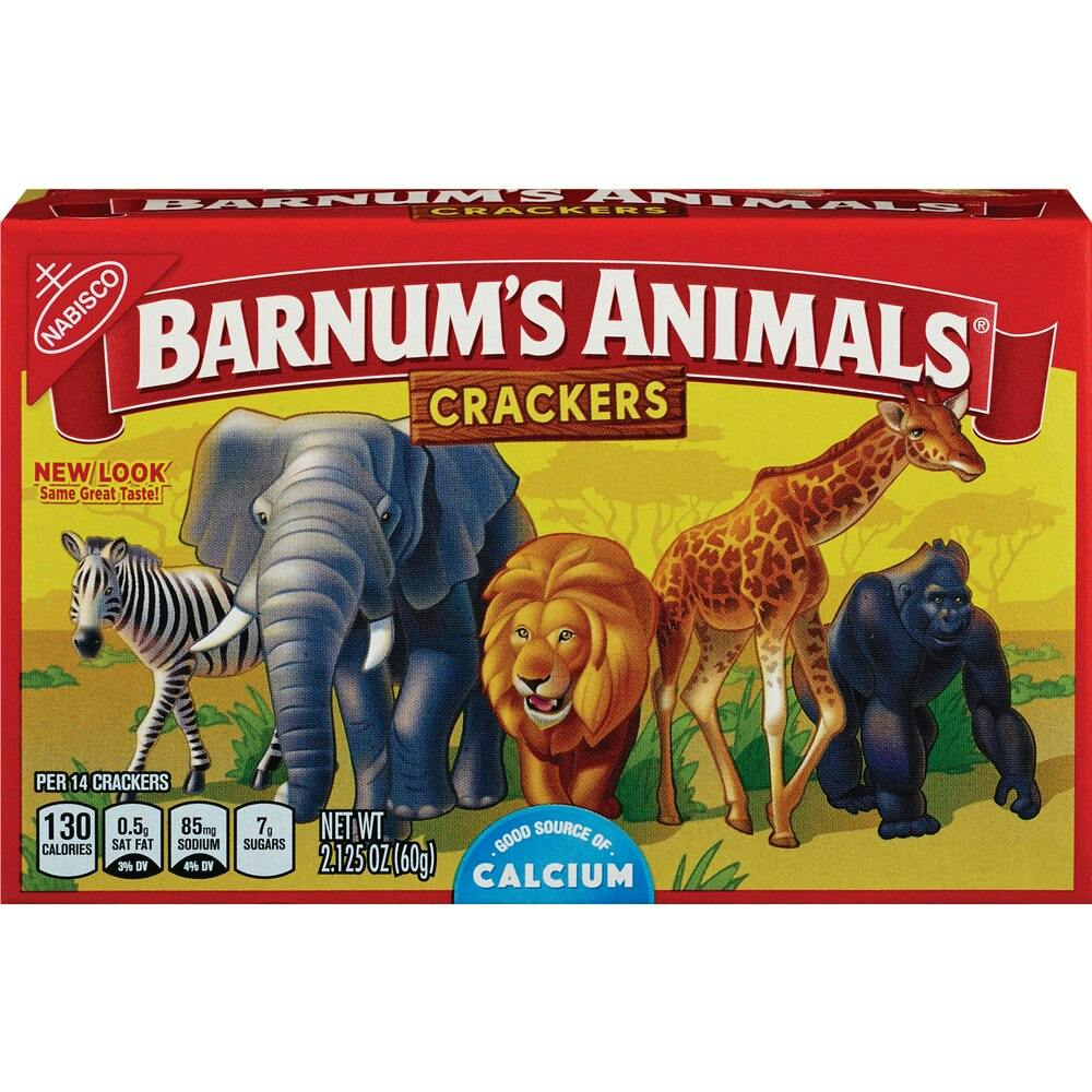 2 Barnum's Animal Cracker Boxes