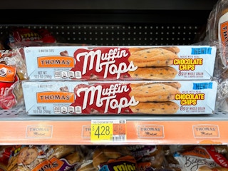 thomas muffin tops on walmart shelf