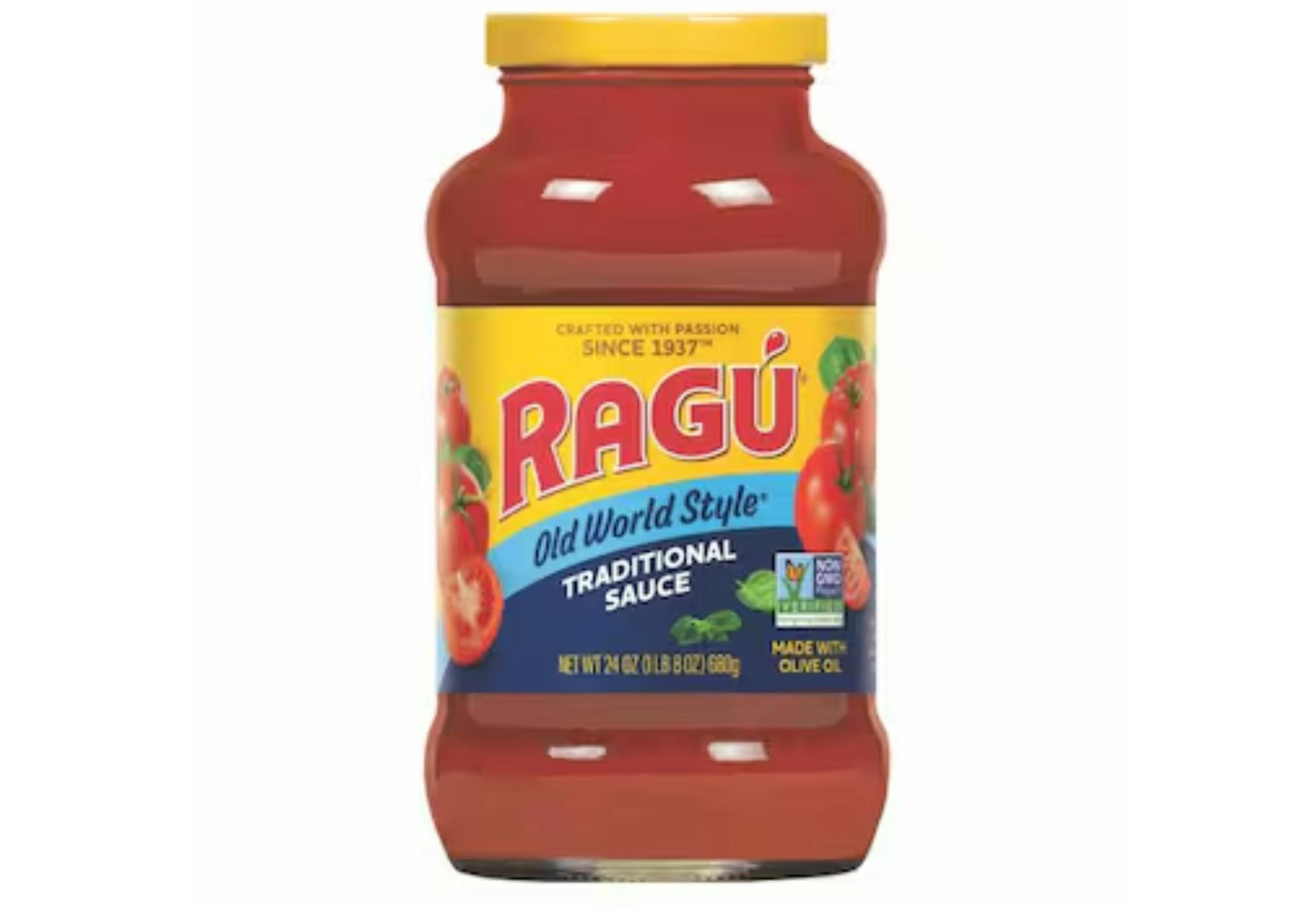 2 Ragu Pasta Sauce Jars