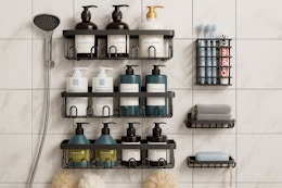 Walmart's 6-Pack Shower Caddy Set at Just $15 Crushes Amazon's Price Tag card image