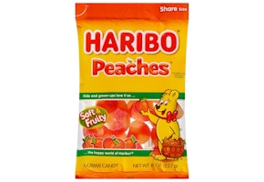 2 Haribo Peaches Candy Bags