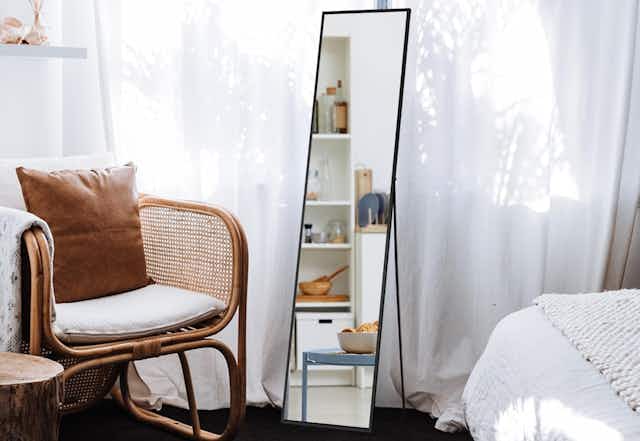 Full-Length Standing Mirror, Only $39.99 on Amazon card image