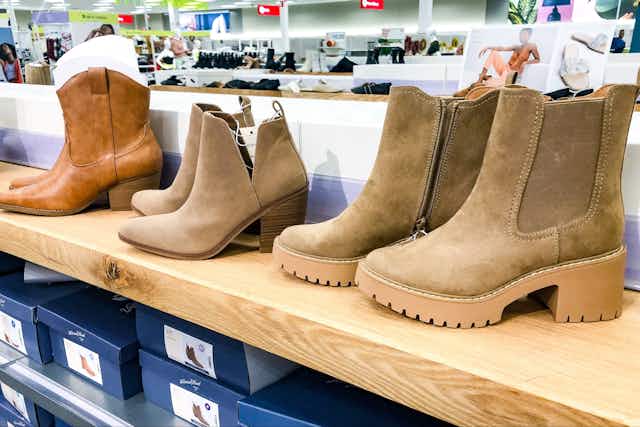 Women's Shoe Clearance at Target: $25 Sneakers and Boots Starting at $17 card image