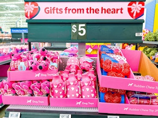 dog toys walmart valenines day dollar spot