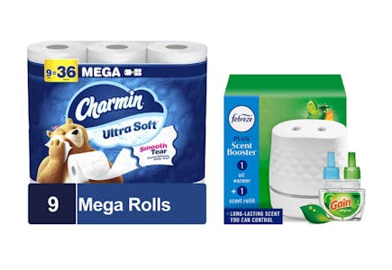 1 Charmin + 1 Febreze Product