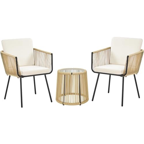 Patio Rattan Bistro Set