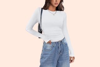 Women's Ribbed Long Sleeve Shirt