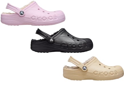 Crocs Adult Baya Lined Clogs