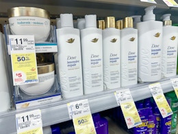 Dove Hair Care: Buy 4 for $1.22 Each at Walgreens card image