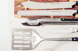 Get Grilling With This 6-Piece BBQ Tool Set for $16 at Walmart (Reg. $55) card image