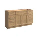 Wicker Bathroom Vanity Base Cabinet