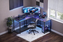 Walmart l-shaped desk