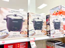chefman rice cookers sitting on a target shelf