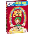 2 Lucky Charms Cereal Boxes