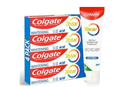 Colgate Toothpaste Gel 4-Pack